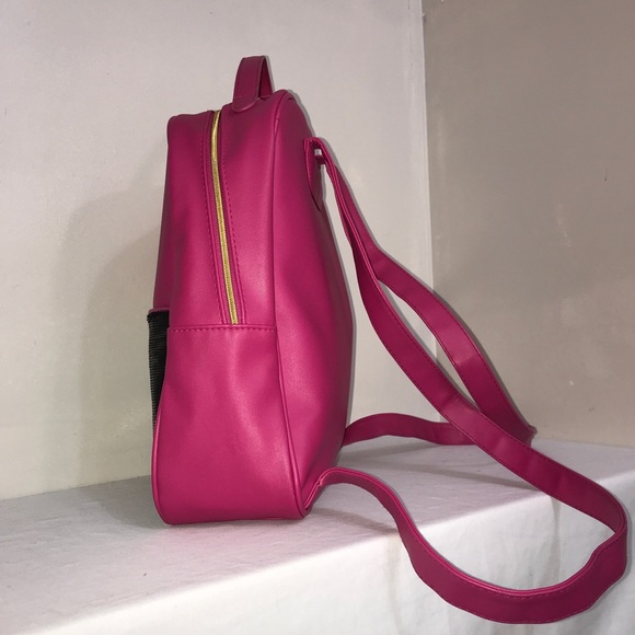 Juicy Couture Hot Pink Black Sequin Bling Backpack - Picture 6 of 16